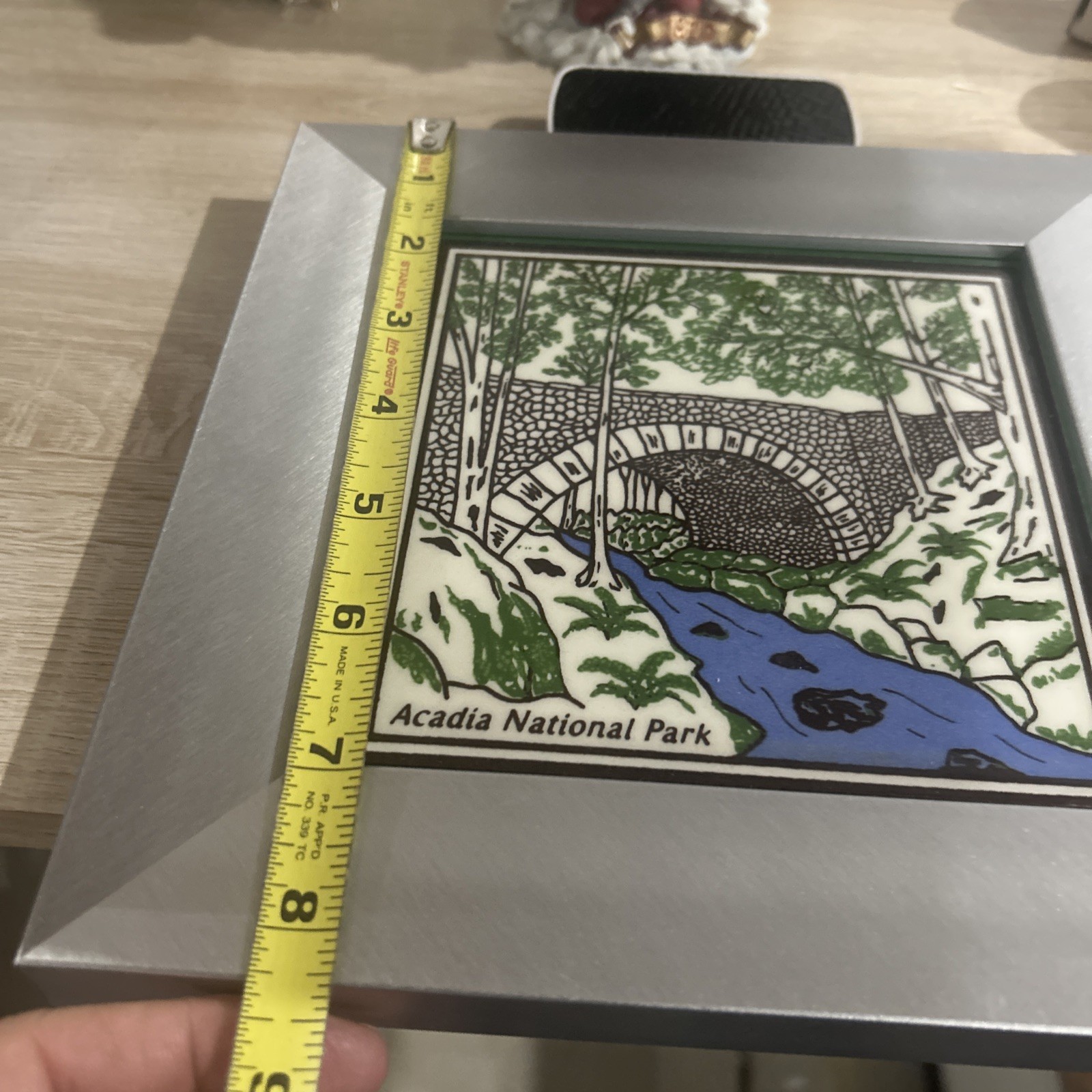 ACADIA NATIONAL PARK, Framed Tile Souvenir