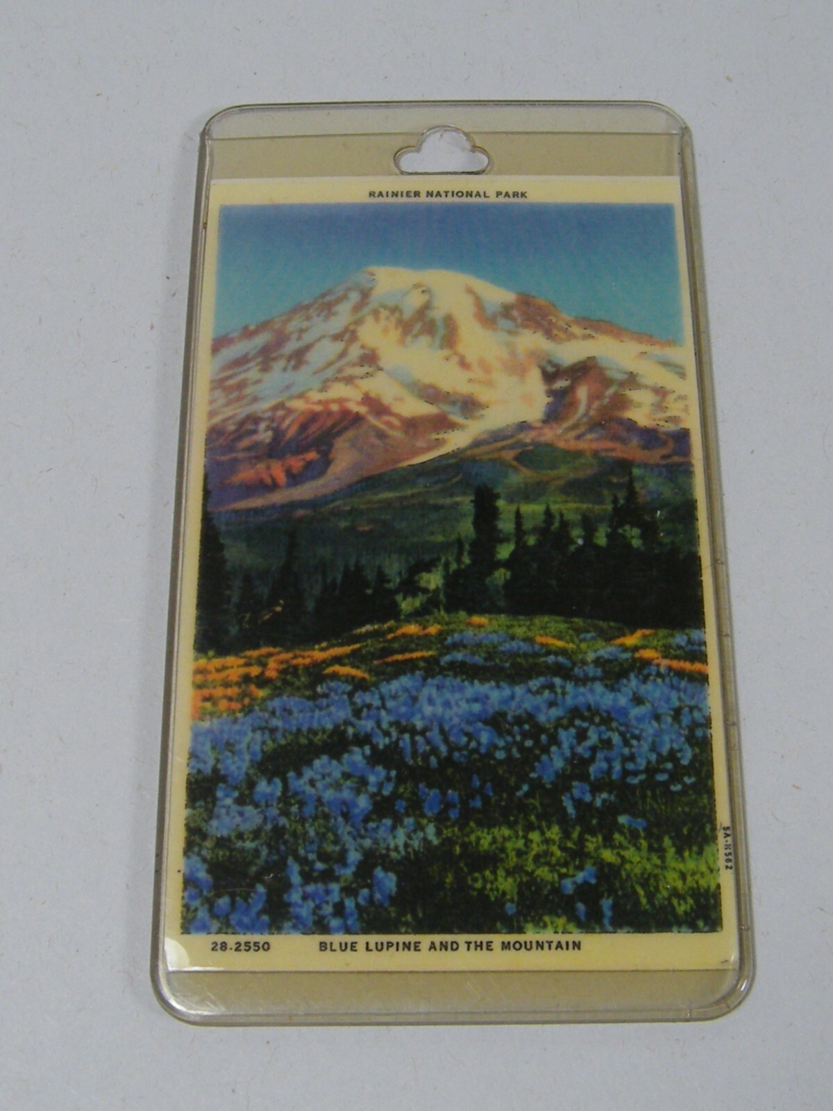 (5) SCENIC KEYCHAIN ACCESSORIES RAINIER, NATIONAL PART, MT. BAKER, LAKE COEUR