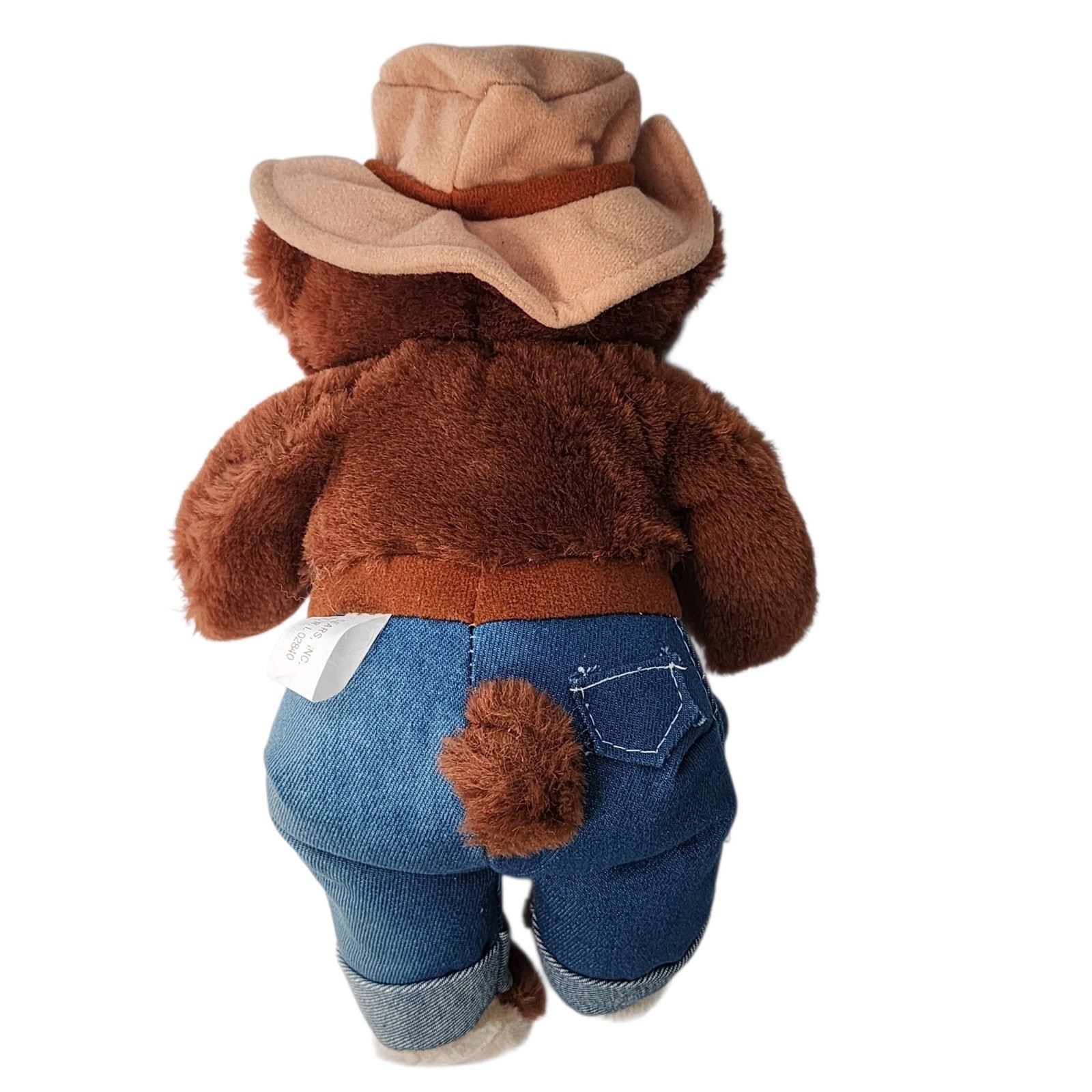 Vintage Smokey The Bear Plush Toy With Original Hang Tag 1985 Three Bears Inc