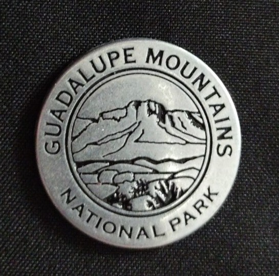 Guadalupe Mountains Texas Est 1972 National Park Coin Token