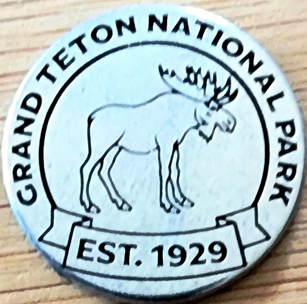 NEW RELEASE – GRAND TETON NATIONAL PARK – MOOSE TOKEN – WYOMING