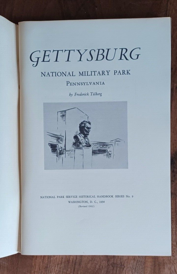 Gettysburg National Park Service Handbook Series No. 9 – 1962 Booklet