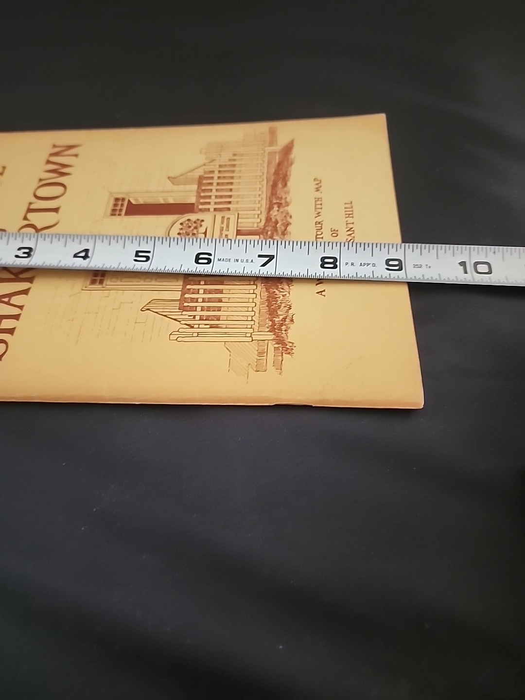 Vtg A Visitor’s Guide To Shakertown Kentucky Walking Tour With Map Booklet