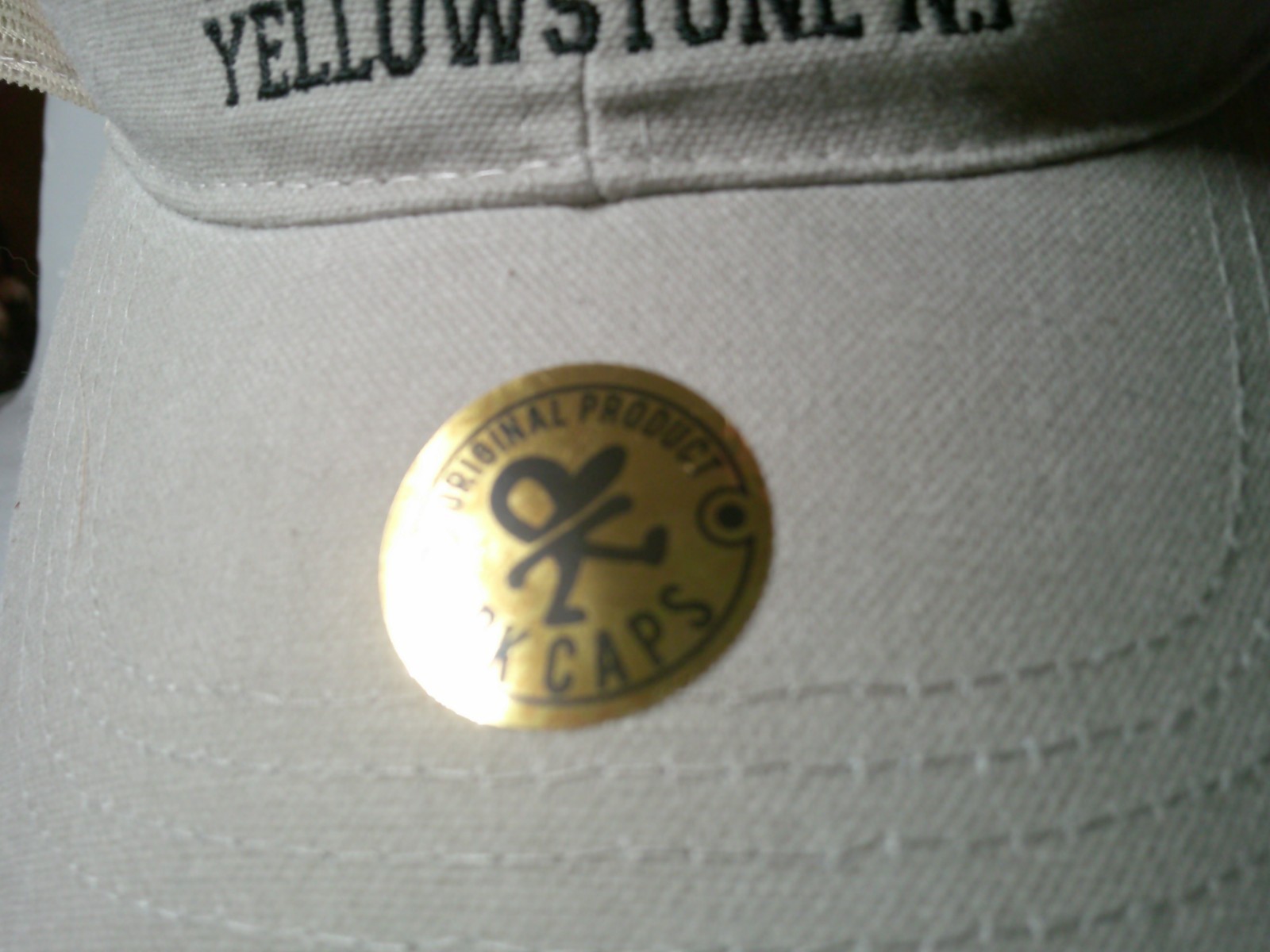 Yellowstone National Park Baseball Cap, DK Caps, 1872, Bear, New with Tags