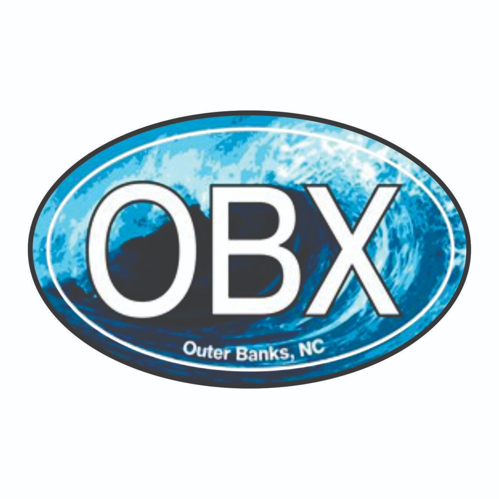 OBX Outer Banks North Carolina Sticker Decal