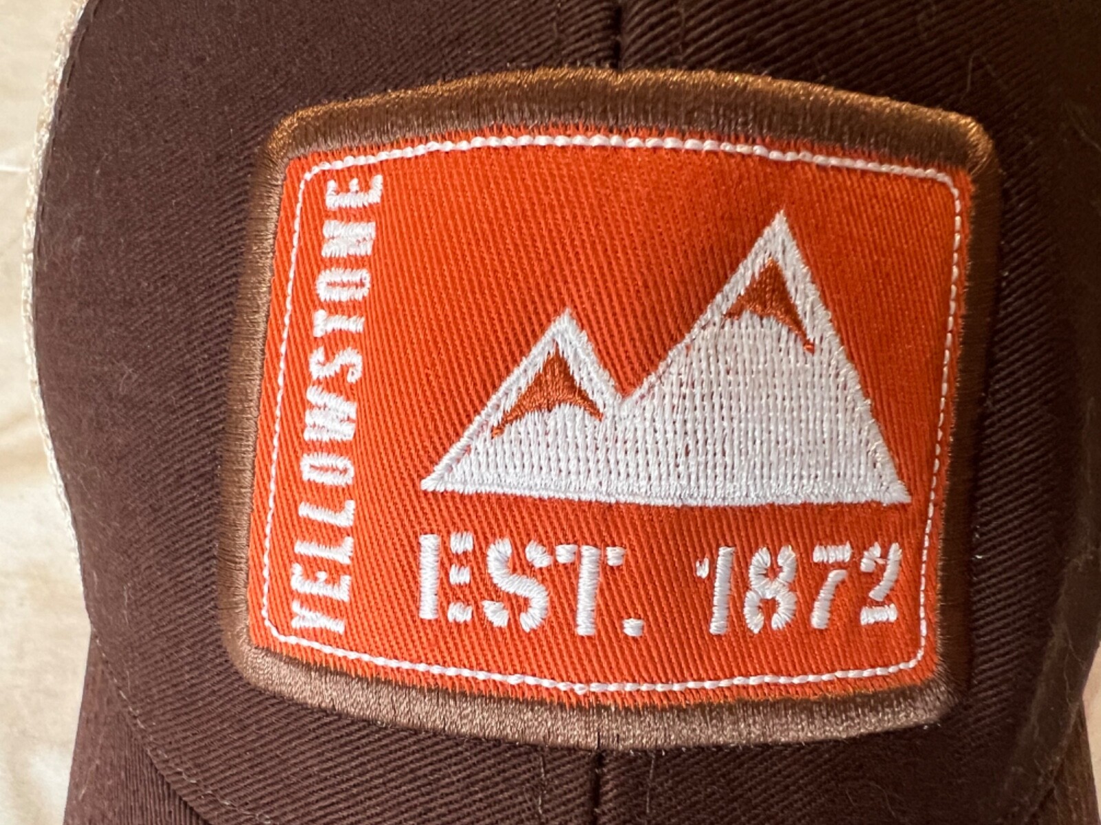 Yellowstone National Park est. 1872 Hiking Baseball Hat