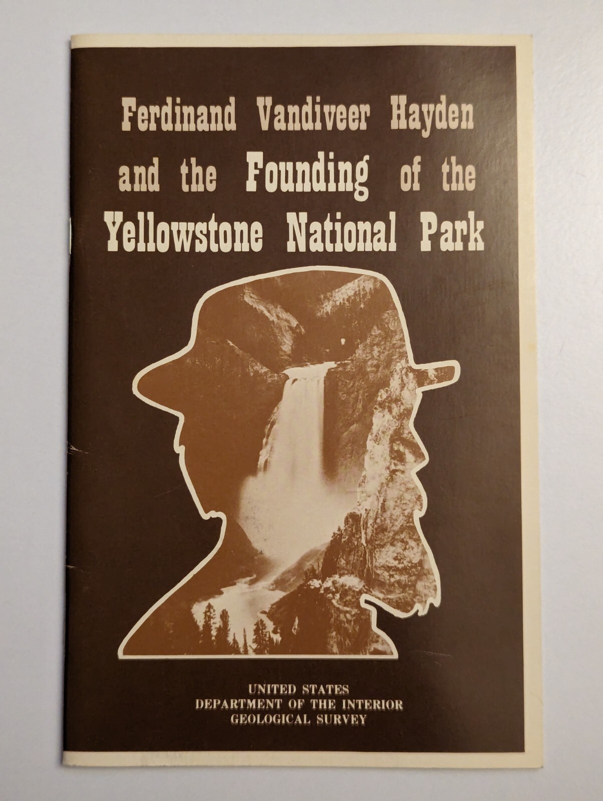 vintage Yellowstone National Park history booklet 1978 VG