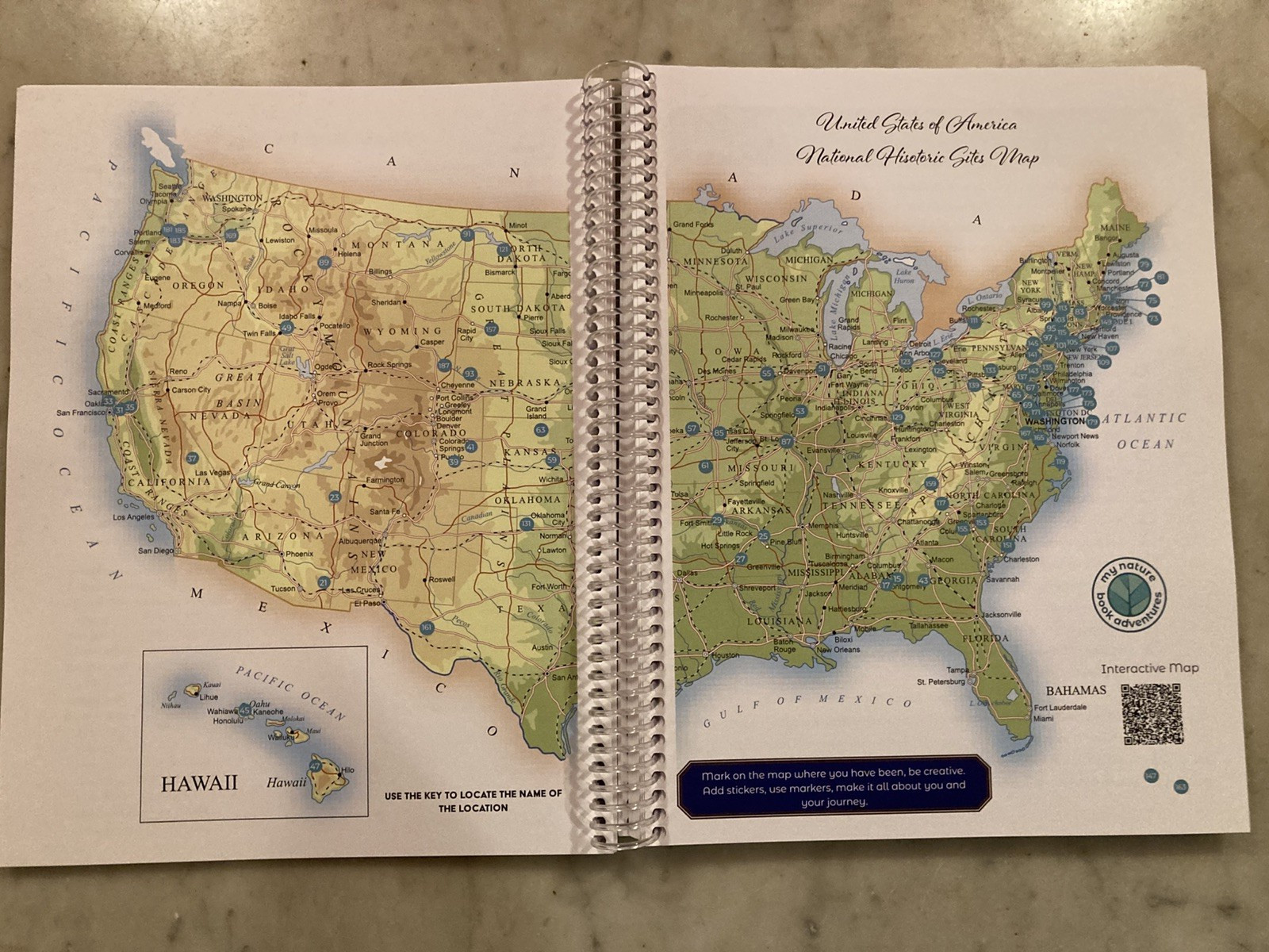 National Parks Adventure Book Spiral Bound 2023 By My Nature Book Adventures LLC
