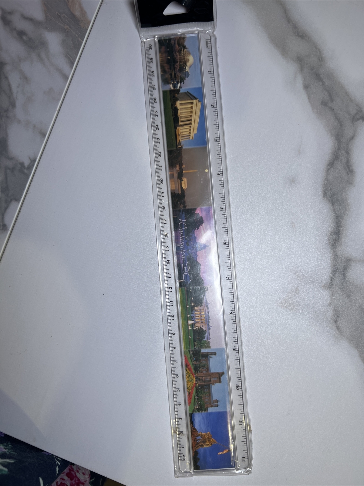 Washington DC Ruler Unopened