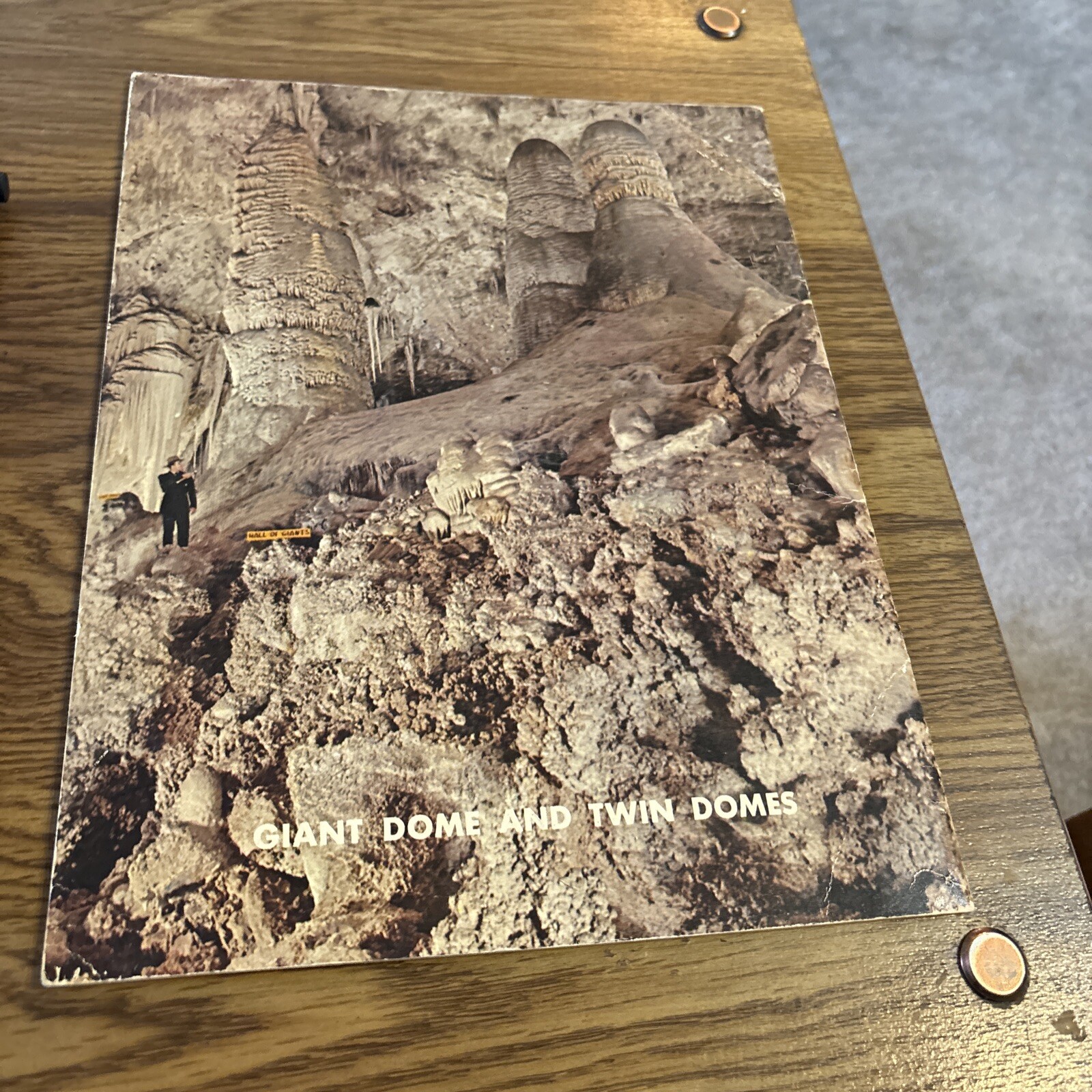 Carlsbad Caverns National Park New Mexico Souvenir Book 1968