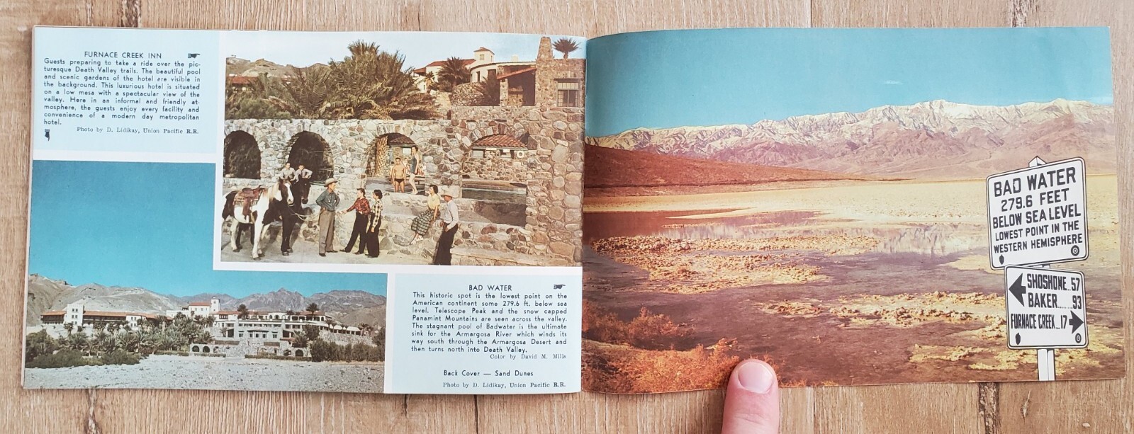THE DEATH VALLEY STORY Ferris H. Scott 1957 Vintage Booklet Western Resort Pub