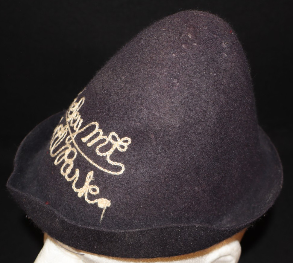 1920s / 1930s Rocky Mountain National Park CO Bavarian Tyrolean Alpine Hat / Cap