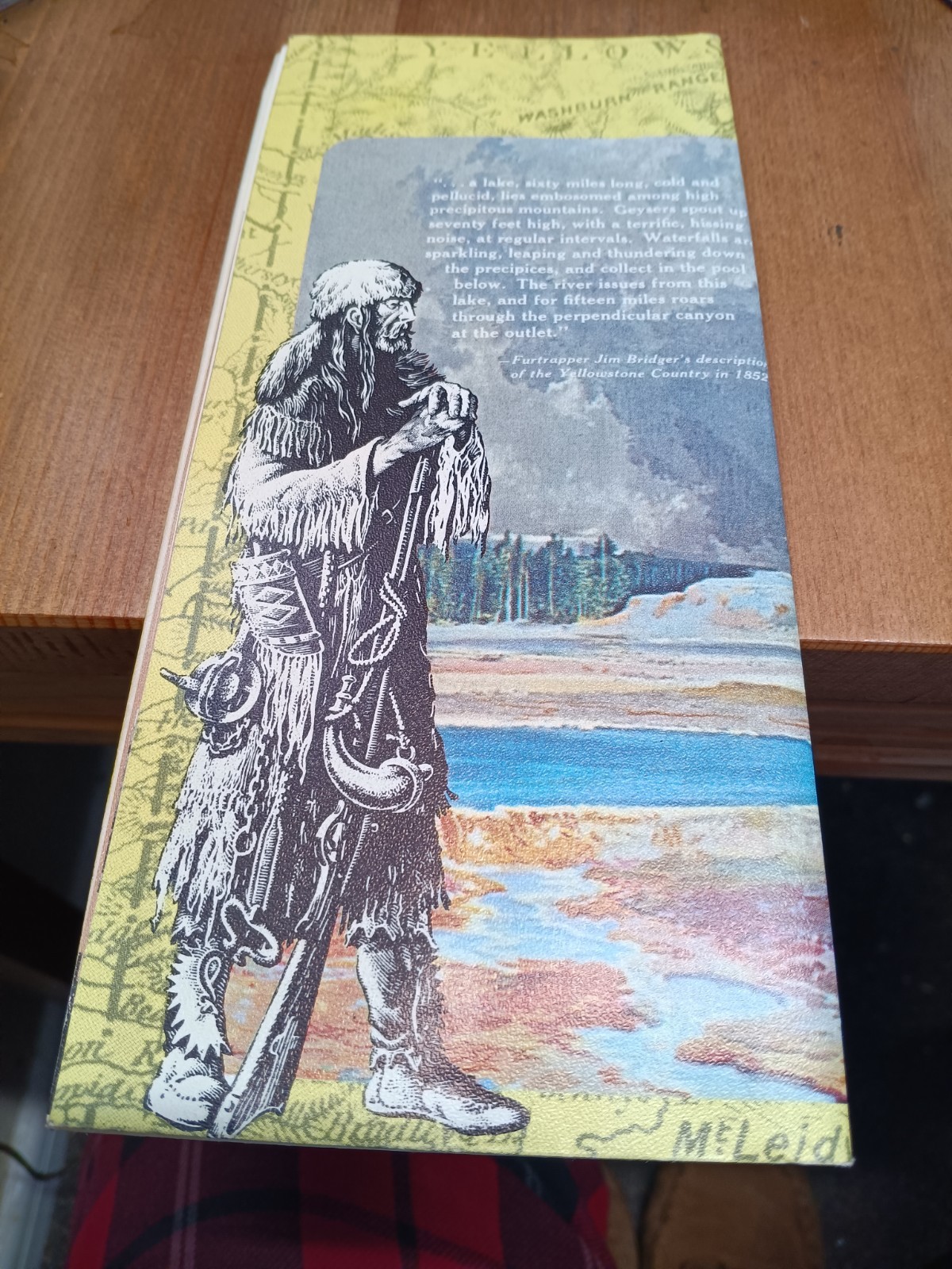 1967 Yellowstone National Park Lodging Rates Things to Do VTG Travel Brochure