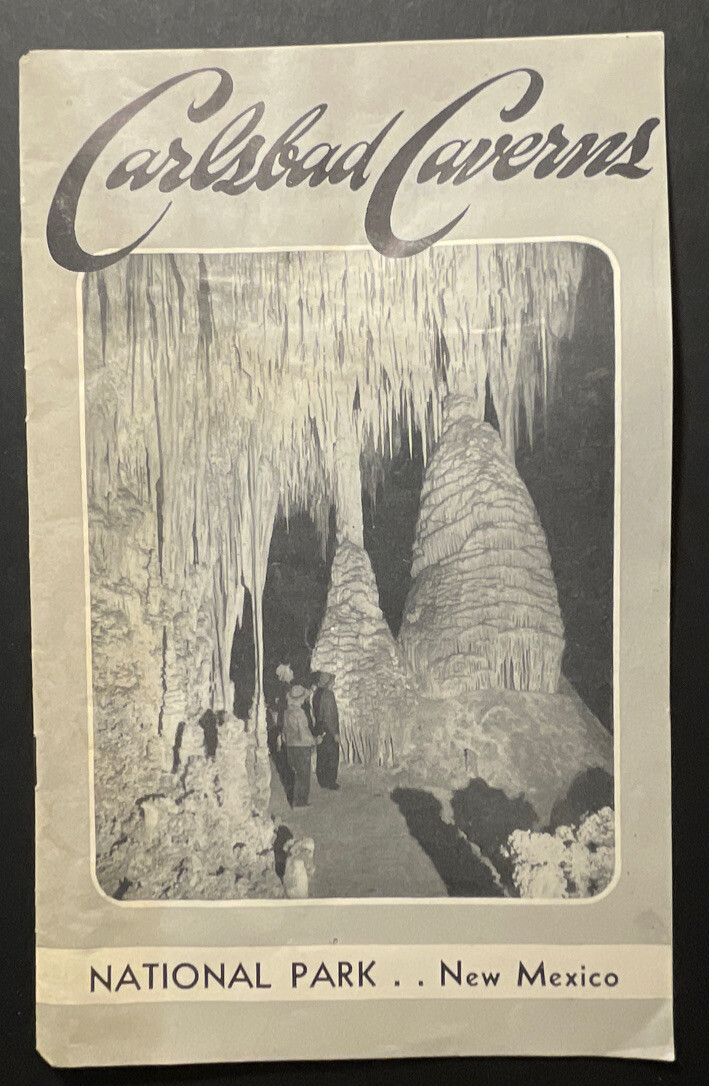 Carlsbad Caverns National Park New Mexico 16 pages 1951 brochure