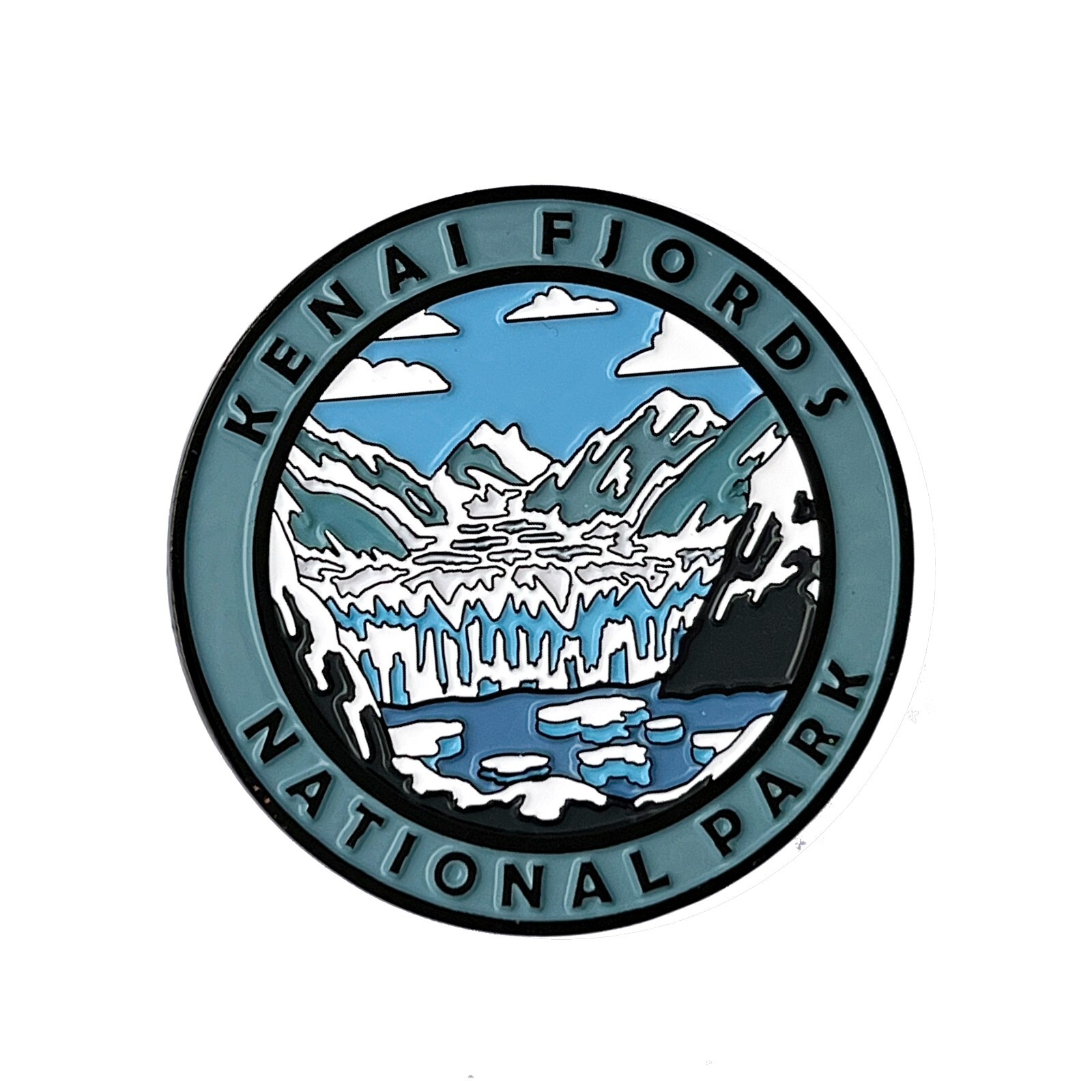 Kenai Fjords National Park 3D Collectible Magnet Travel Gifts Souvenir