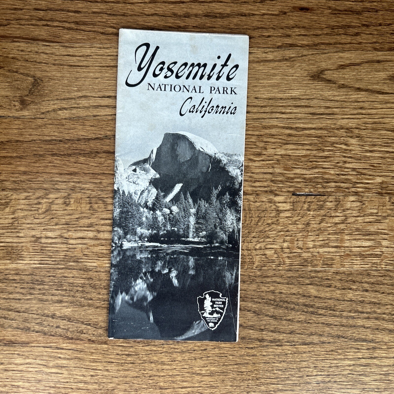 3 Vintage 1952 – Yosemite National Park California – Souvenir Brochures