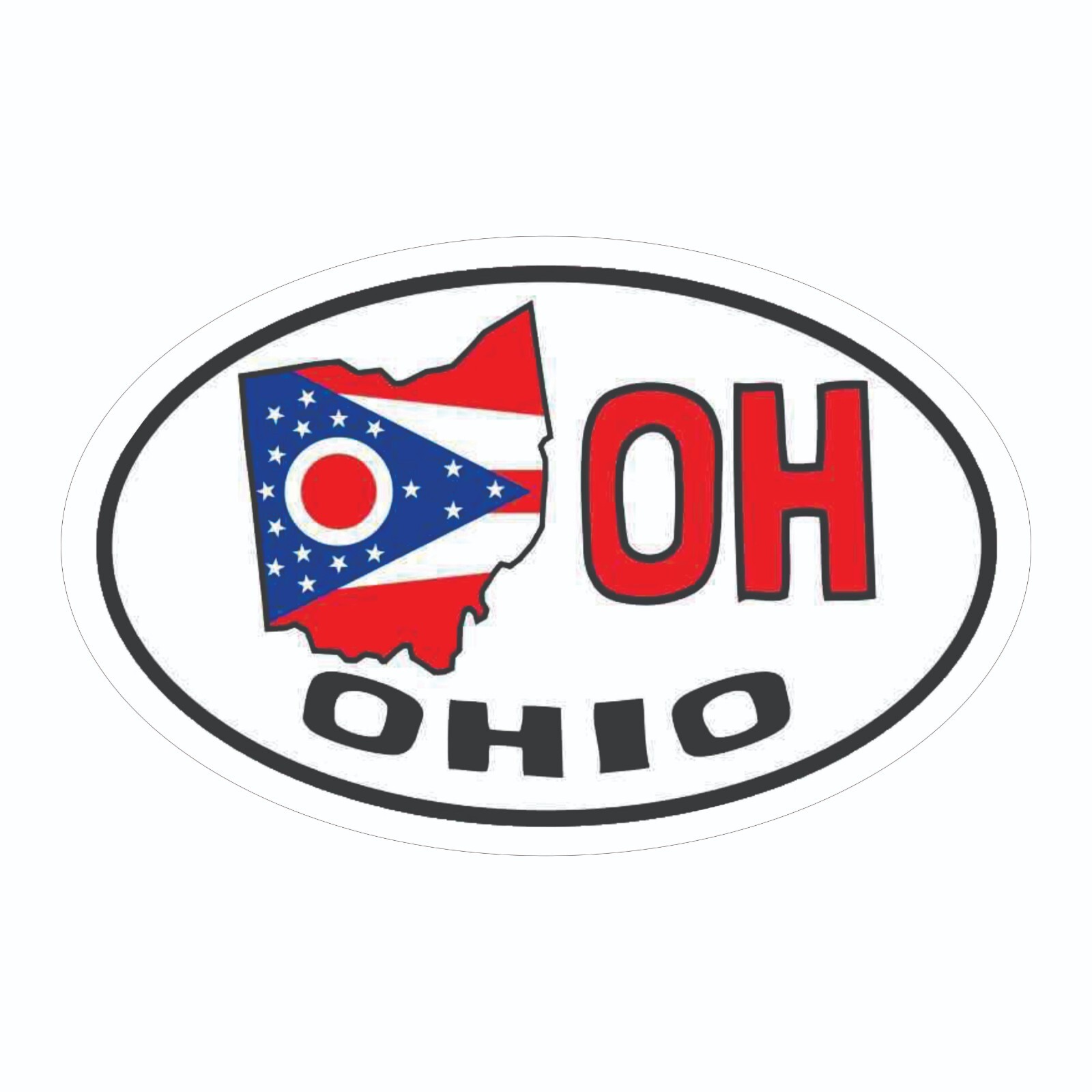 Ohio State Sticker Decal Bumper Sticker