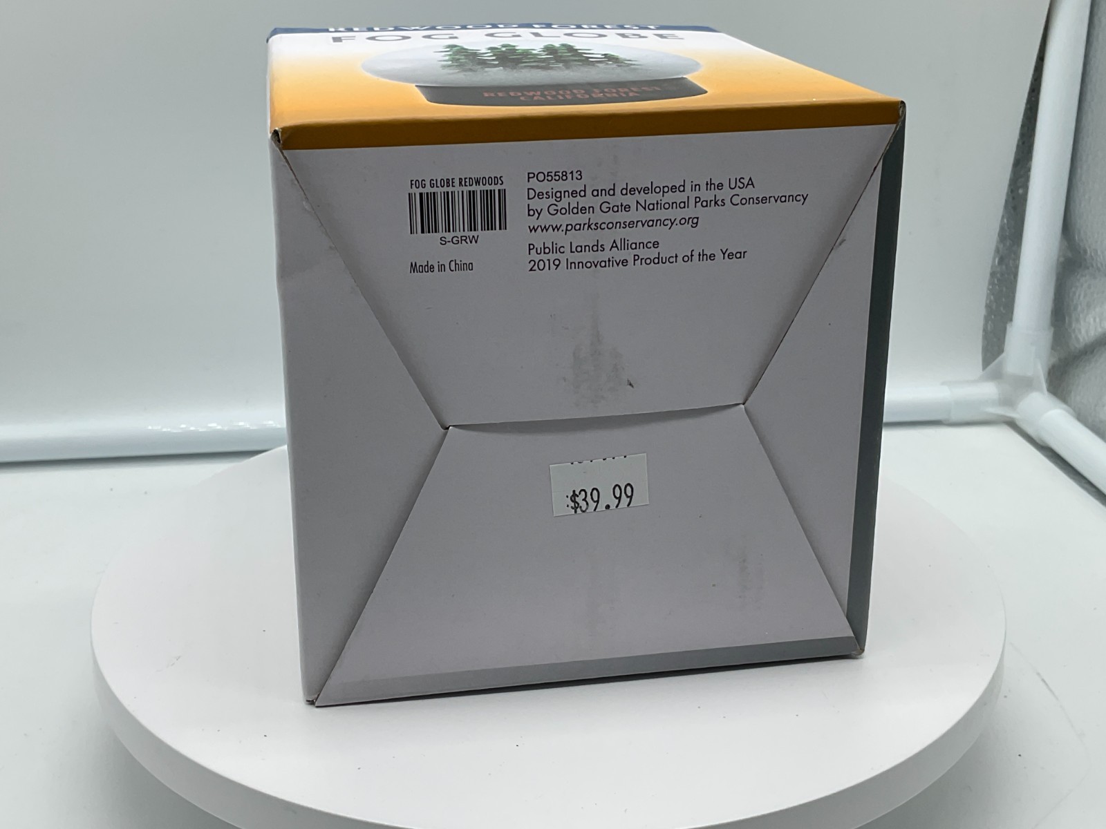 Redwood Forest California Fog Globe National Parks Conservancy Award Winner NIB