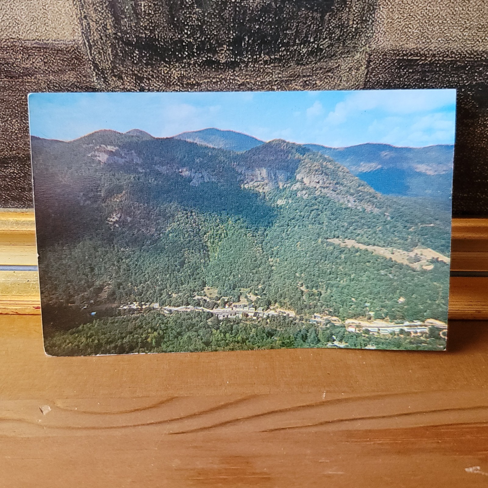 Vintage Yellowstone Postcard Lot Old Faithful Inn Map Brochure ,Chimney Rock NC