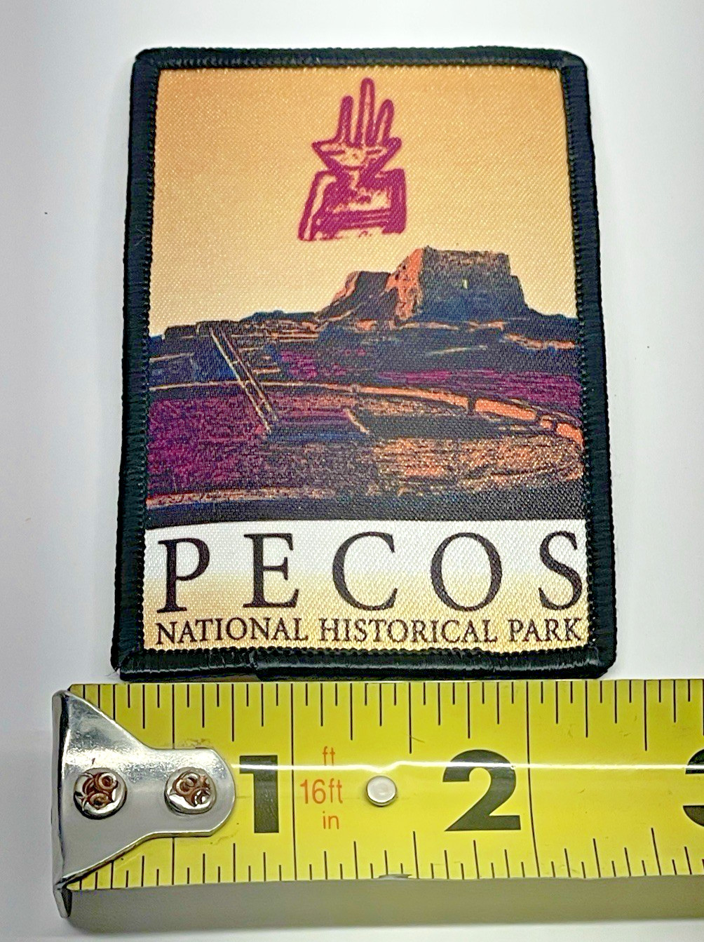 Pecos National Historical Park Souvenir Patch Southwest Ruins NM — New in Packag