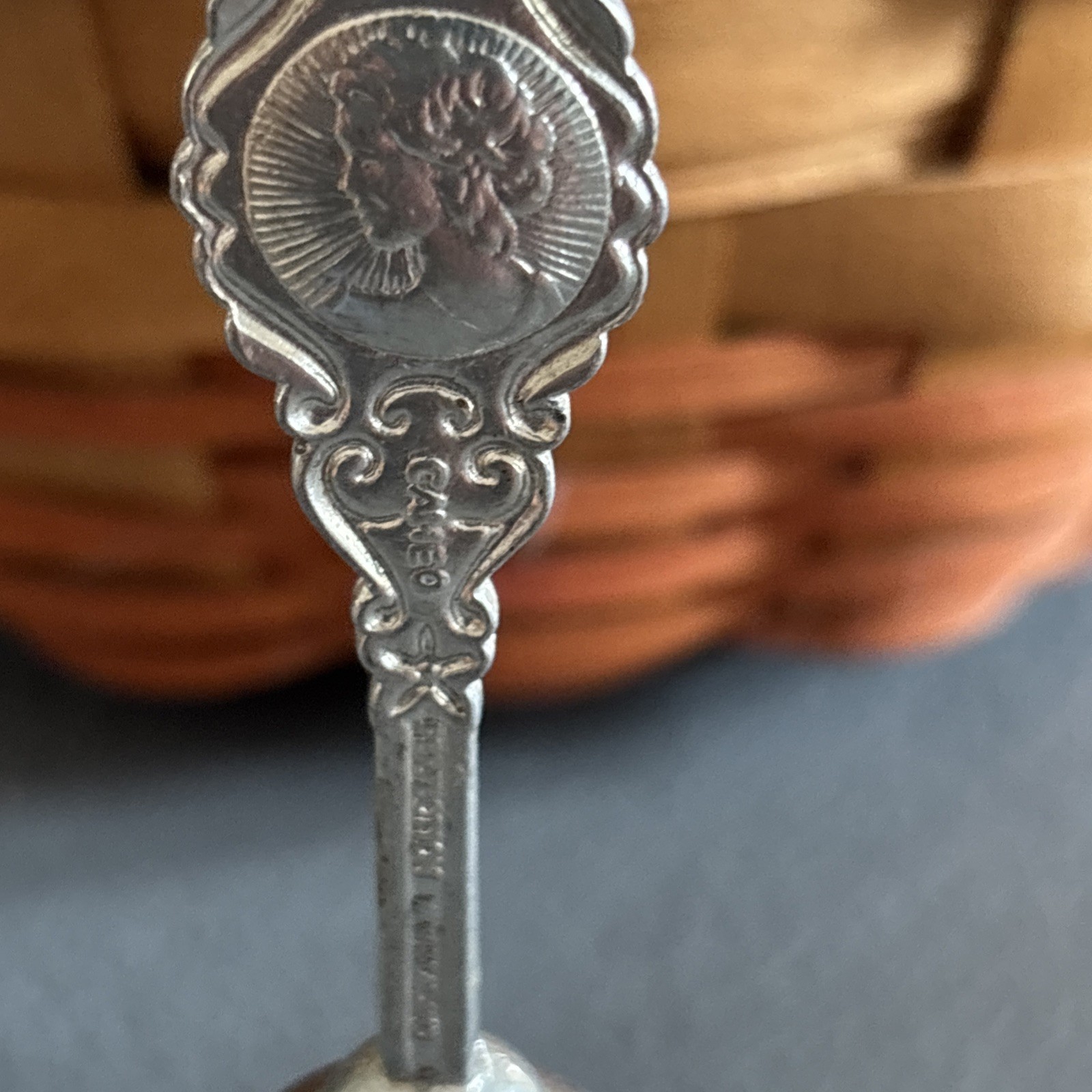 Rocky Mountain National Park Siver Plated Suvineir Bell Vintage