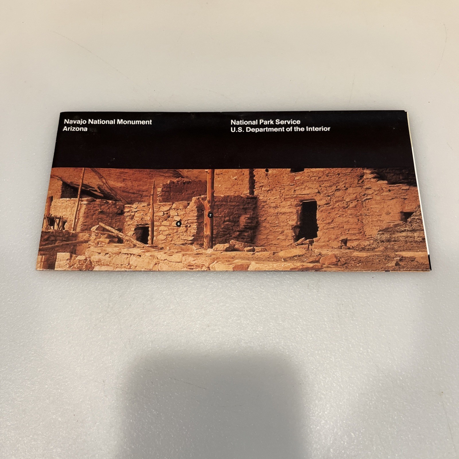 Navajo National Monument Unigrid Brochure Guide NPS US Dept Of Interior Arizona