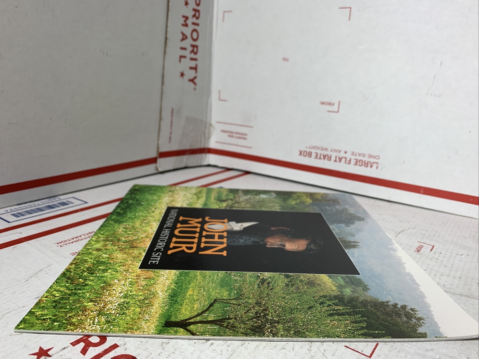 1990 John Muir National Historic Site NHS Park NPS Souvenir Guide Book