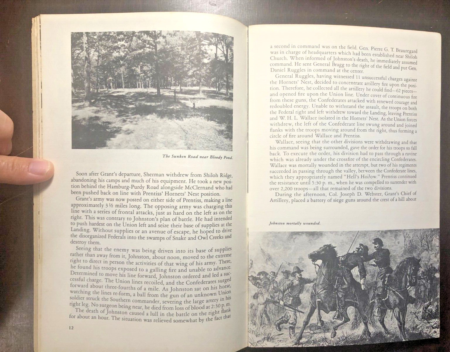 VINTAGE Shiloh National Military Park Booklet / 1961