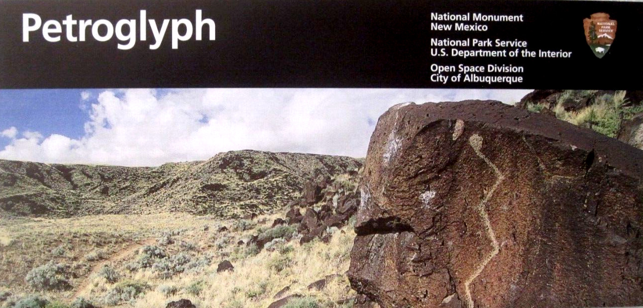 Petroglyph National Monument National Park Service Unigrid Brochure Map