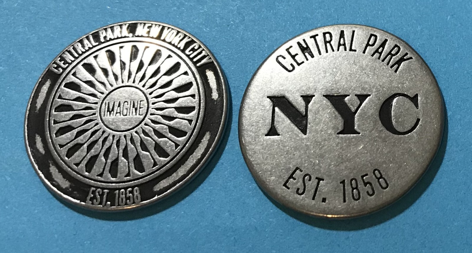 Imagine Mosaic NYC Central Park Token