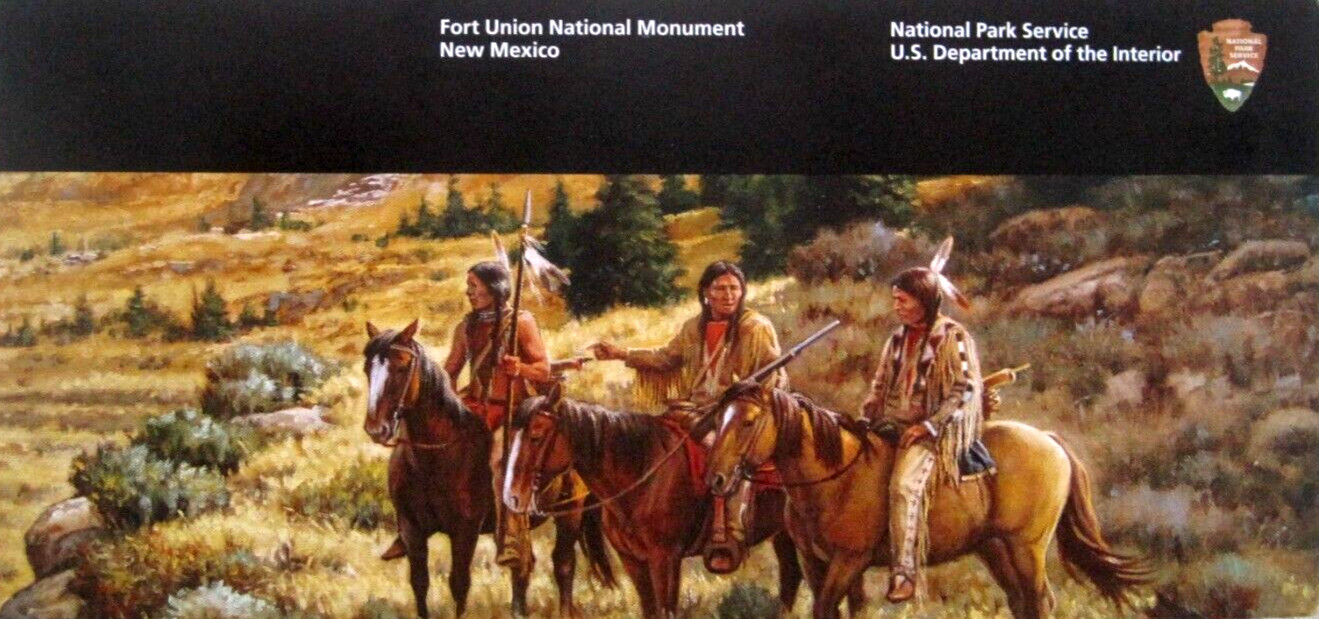 Fort Union National Monument National Park Service New Mexico Brochure Map
