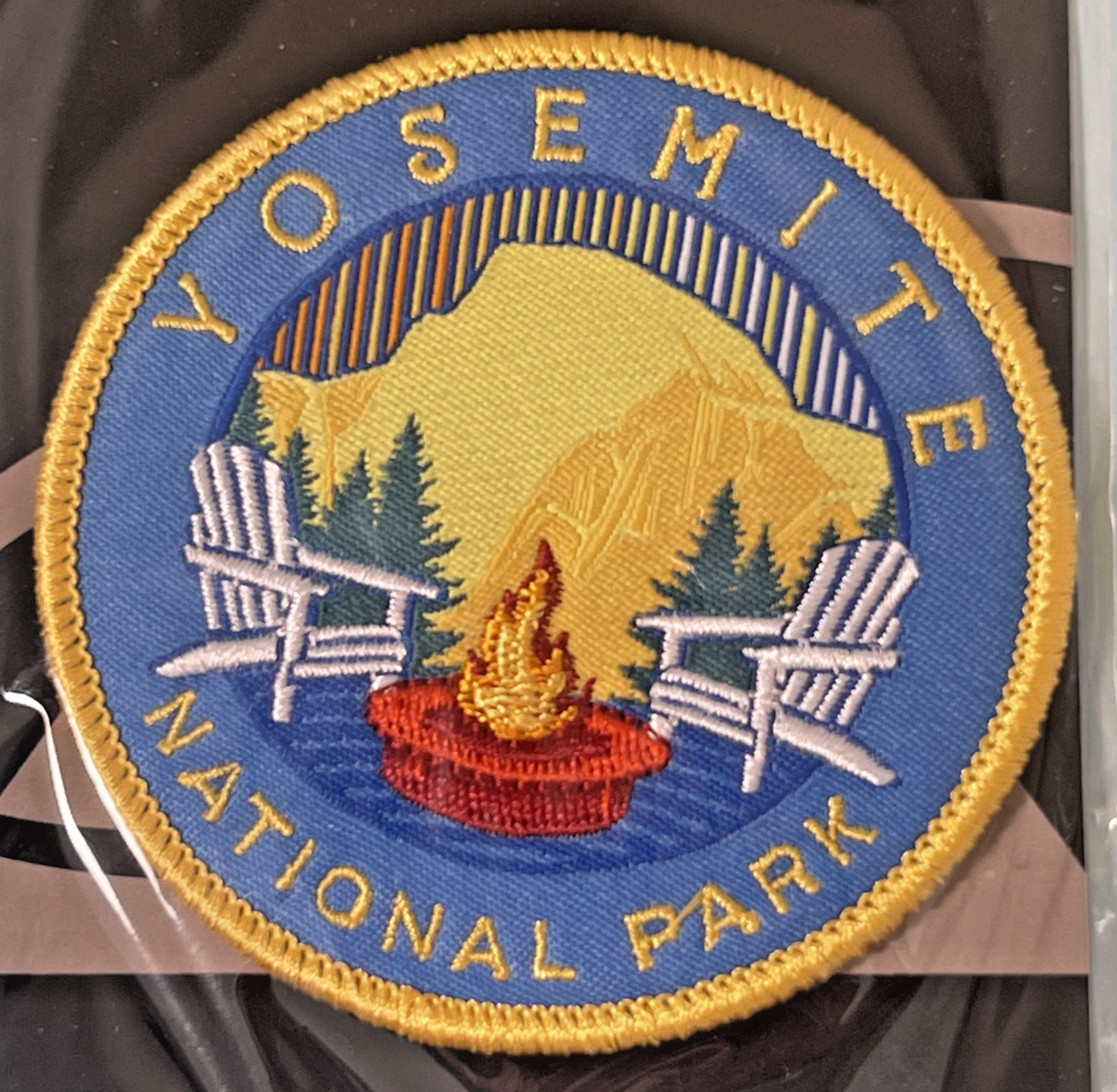 NIP Yosemite National Park Granite Half Dome Souvenir 3 Inch Iron-on Patch