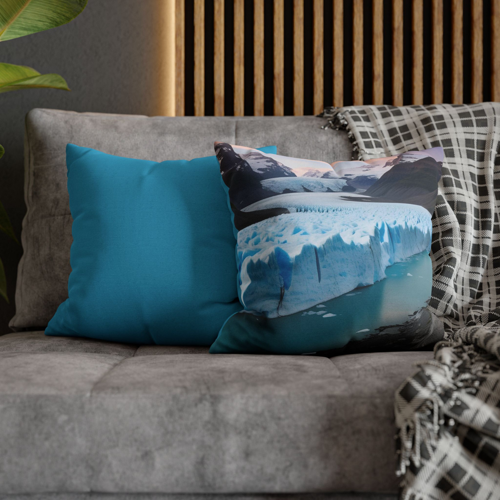Collectible Glacier Lake National Park- 16″x16″ Decorative Pillowcase