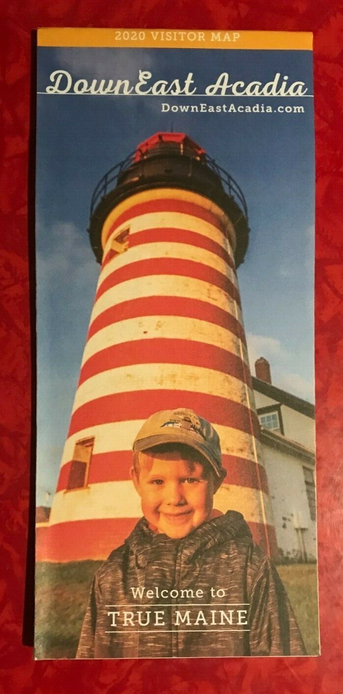 DOWN EAST ACADIA MAINE MAP & VISITORS GUIDE published in 2020