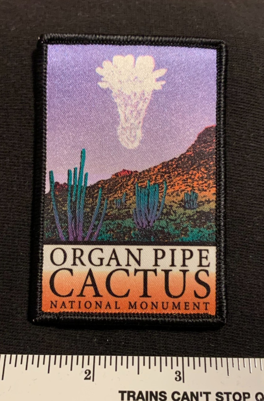 ORGAN PIPE CACTUS NATIONAL MONUMENT printed SEW-ON Patch
