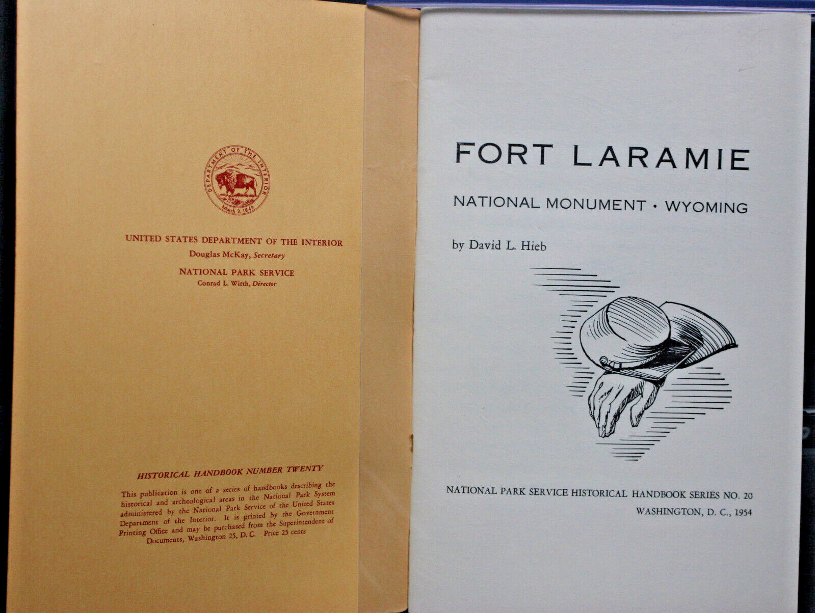 Fort Laramie National Monument – Park Service 1954 – EPH396