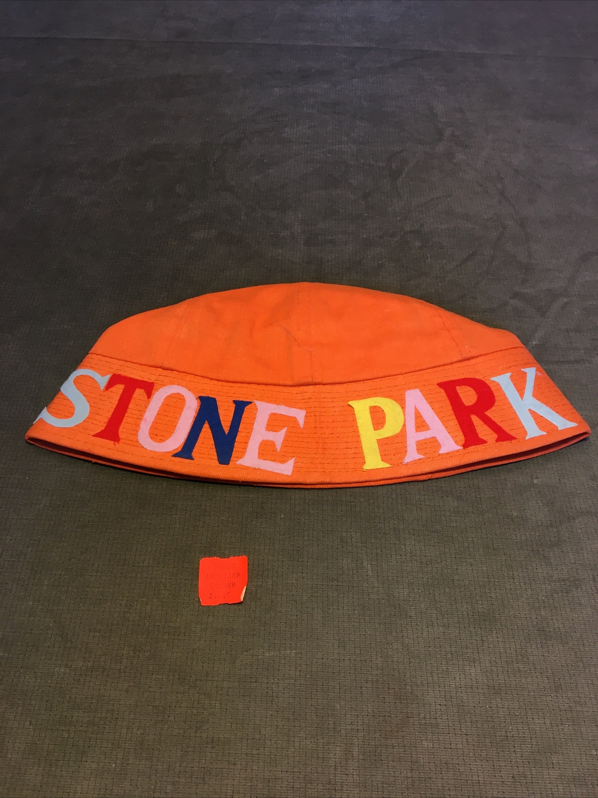 Vintage Yellowstone State Park Souvenir Felt Letters Hat Cap Old Faithful
