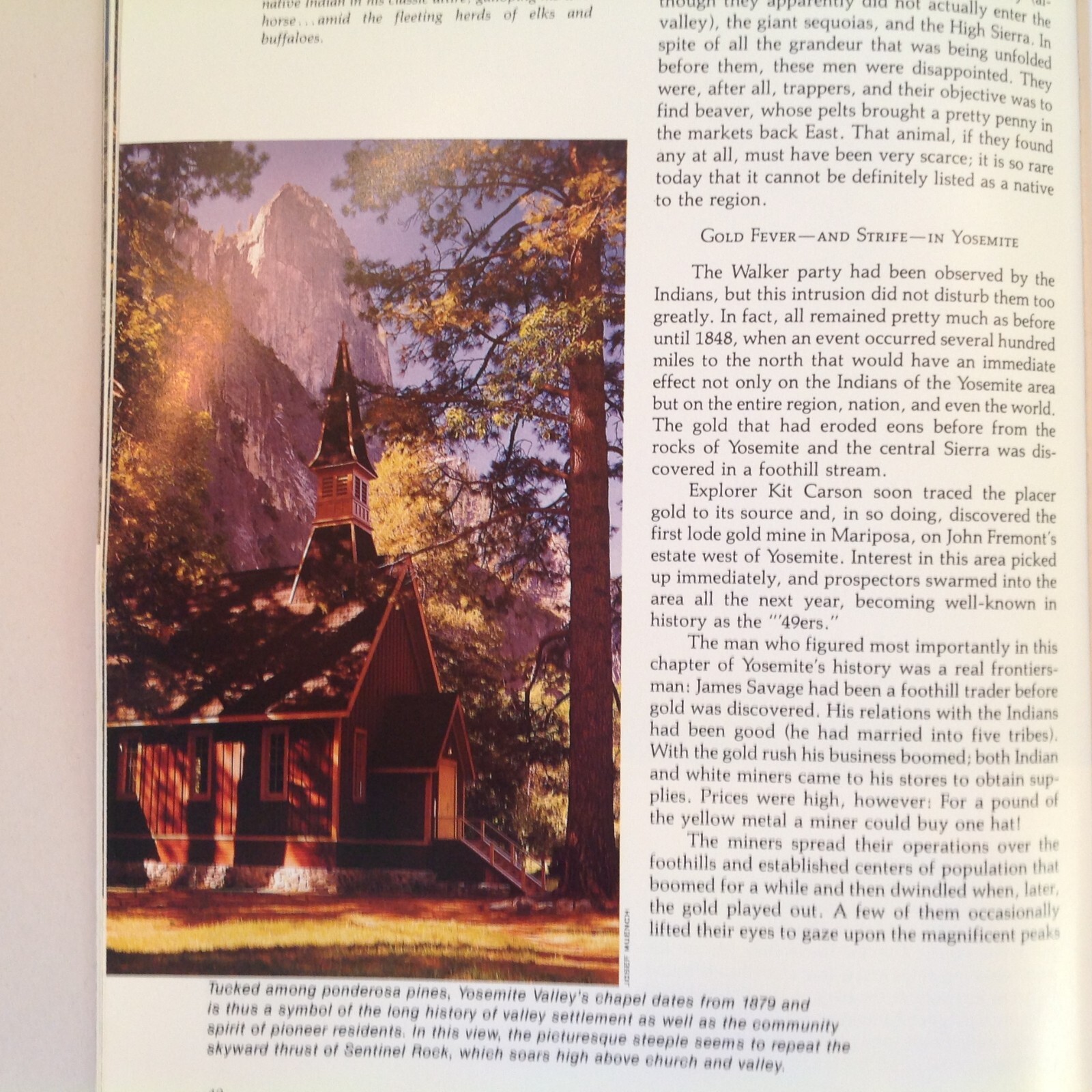 Vintage 1984 Souvenir Color Booklet Yosemite: The Story Behind the Scenery