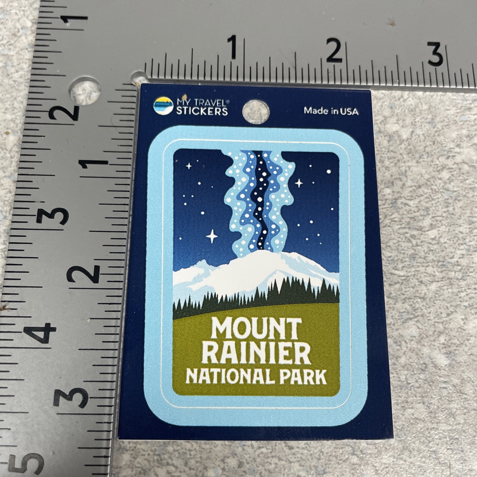 Mount Rainier National Park Gift Pack – Postcards / Decals / Brochure