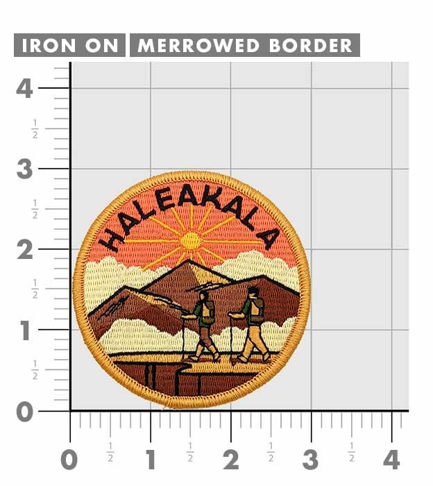 Haleakala National Park Patch Iron-On Applique Souvenir Gift