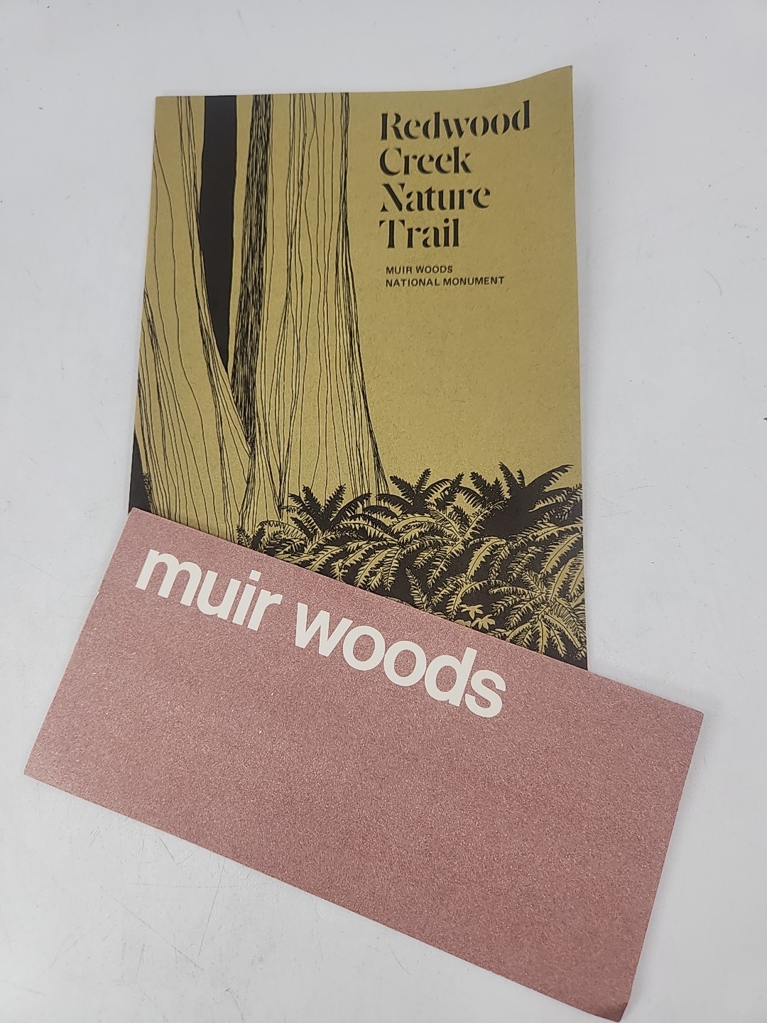 Vintage Muir Woods Monument Nature Lover Brochure Ephemera And Map