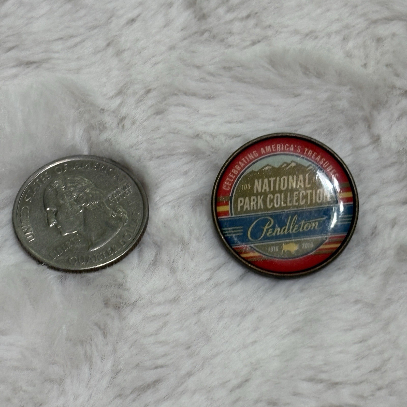 Pendleton Pin National Park Collection Lapel 100 Years America’s Treasures 2016