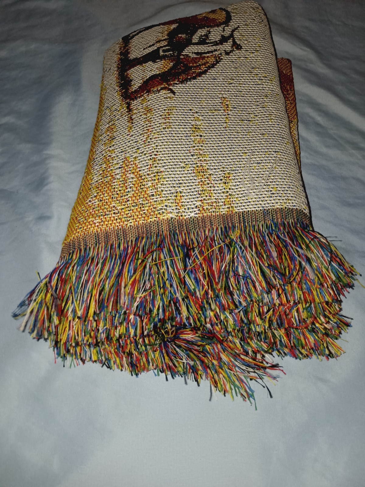 Yellowstone Dutton Ranch “Protect the Land” Woven Tapestry Throw Blanket